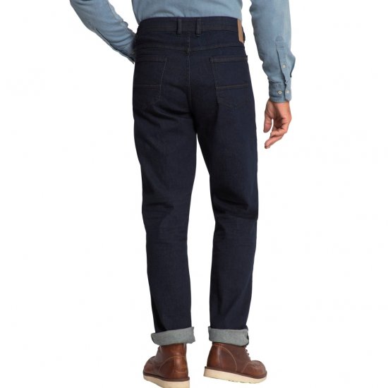 JP1880 Jeans Regular Fit 5-Pocket Dark Blue Denim - Kavbojke & hlače - Moške Kavbojke in Hlače za Močnejše Postave