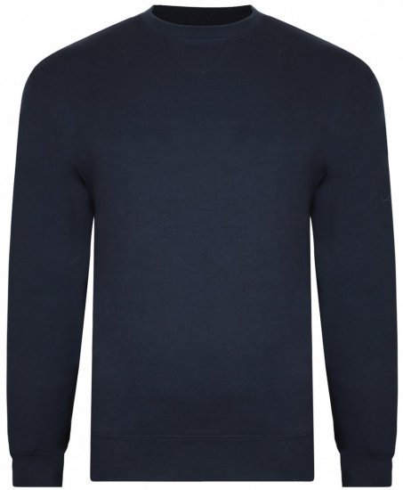 Kam Jeans 502 Pulover Temno modra TALL - MOŠKA OBLAČILA MT-6XLT - DALJŠI kroji