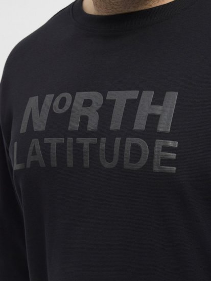 North Latitude 53123 Pulover z logotipom Črna - Puloverji & jopice - Moški Puloverji & Jopice za Močnejše Postave