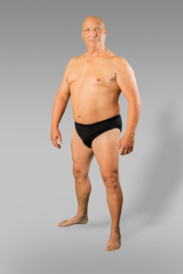 20 Nodi Stretch Cotton Briefs with Embroidered Side Label Black - Spodnje perilo & kopalne hlače - Moško Spodnje Perilo za močnejše postave