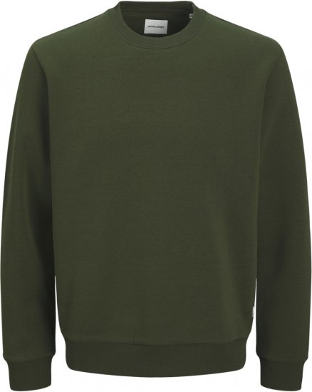 Jack & Jones Bradley Sweatshirt Green - Puloverji & jopice - Moški Puloverji & Jopice za Močnejše Postave