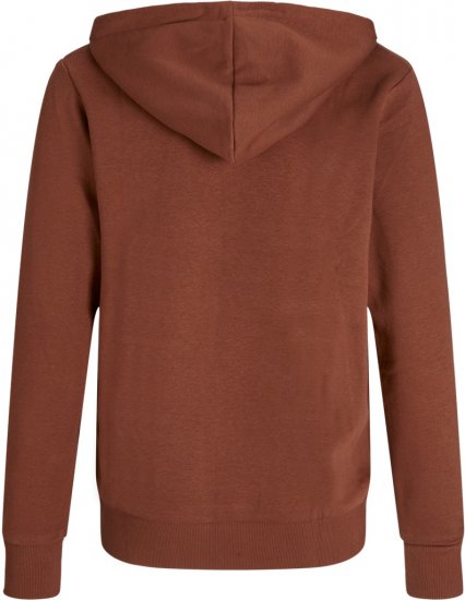 Jack & Jones CALEB Hoodie Red - Puloverji & jopice - Moški Puloverji & Jopice za Močnejše Postave