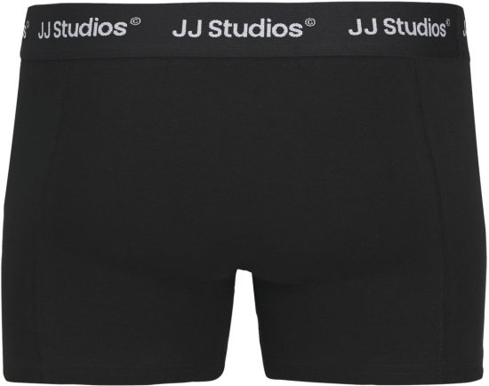 Jack & Jones Soho Solid Trunks 3-Pack Black - Spodnje perilo & kopalne hlače - Moško Spodnje Perilo za močnejše postave