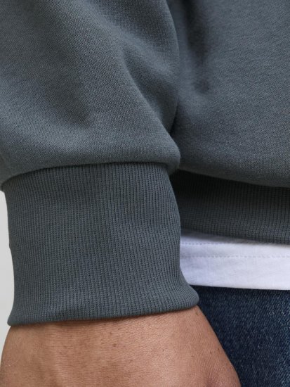 Jack & Jones 2 COL LOGO Hoodie Grey - Puloverji & jopice - Moški Puloverji & Jopice za Močnejše Postave