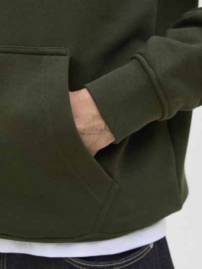 Jack & Jones Soho Hoodie Green - Puloverji & jopice - Moški Puloverji & Jopice za Močnejše Postave