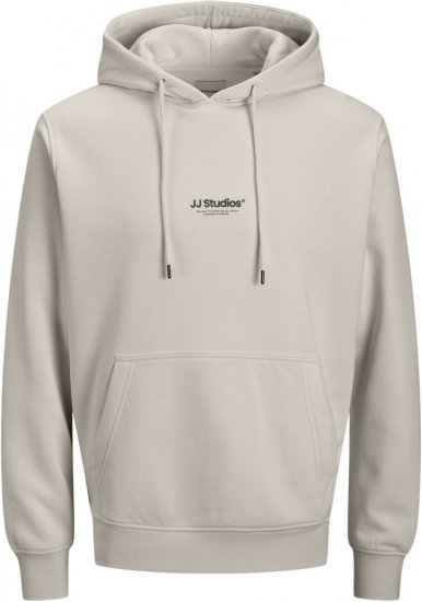 Jack & Jones Soho Hoodie Grey - Puloverji & jopice - Moški Puloverji & Jopice za Močnejše Postave