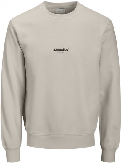 Jack & Jones Soho Sweatshirt Grey - Puloverji & jopice - Moški Puloverji & Jopice za Močnejše Postave