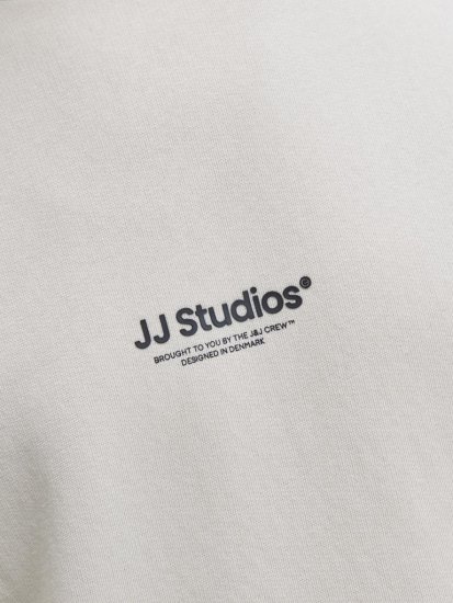 Jack & Jones Soho Sweatshirt Grey - Puloverji & jopice - Moški Puloverji & Jopice za Močnejše Postave