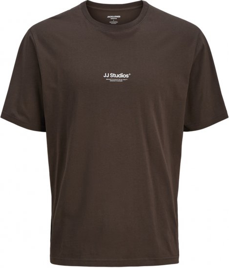 Jack & Jones Soho T-Shirt Brown - Kratke Majice - Moške kratke majice za močnejše postave