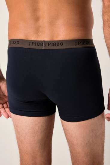 JP1880 FLEXNAMIC OEKO-TEX Boxer Shorts 3-Pack Dark Navy - Spodnje perilo & kopalne hlače - Moško Spodnje Perilo za močnejše postave