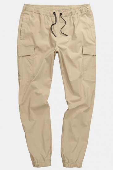 JAY-PI Cargo Pants Ribstop FLEXNAMIC® Beige - Kavbojke & hlače - Moške Kavbojke in Hlače za Močnejše Postave
