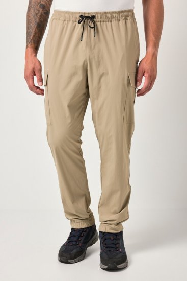 JAY-PI Cargo Pants Ribstop FLEXNAMIC® Beige - Kavbojke & hlače - Moške Kavbojke in Hlače za Močnejše Postave