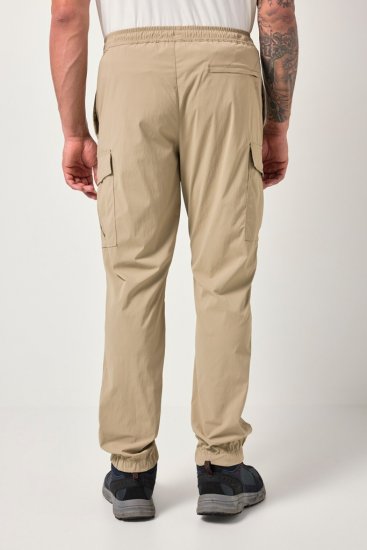 JAY-PI Cargo Pants Ribstop FLEXNAMIC® Beige - Kavbojke & hlače - Moške Kavbojke in Hlače za Močnejše Postave