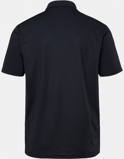 JAY-PI Quickdry Polo Short Sleeve Black - Polo majice - Moške Polo Majice za Močnejše Postave