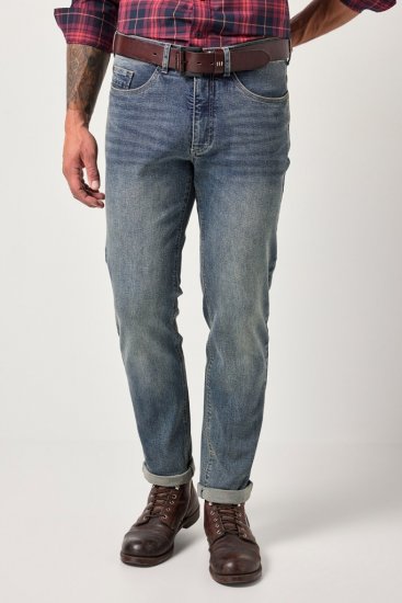 JP1880 FLEXNAMIC Modern Straight Fit Jeans Vintage Denim - Kavbojke & hlače - Moške Kavbojke in Hlače za Močnejše Postave