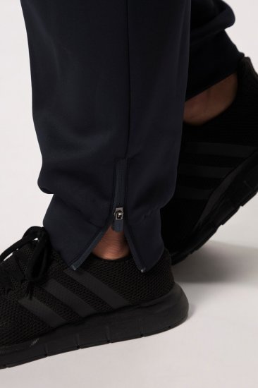 JAY-PI Tennis Tracksuit Pants Black - Trenirke & kratke trenirke - Moške Trenirke za Močnejše Postave