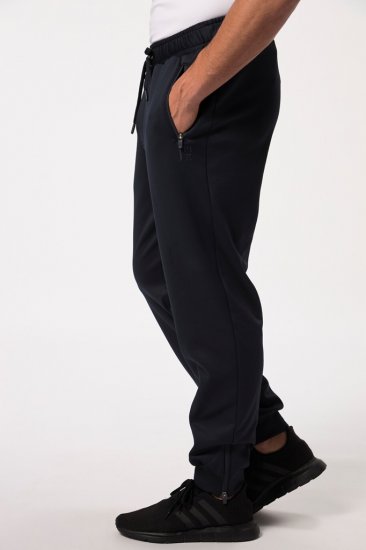 JAY-PI Tennis Tracksuit Pants Black - Trenirke & kratke trenirke - Moške Trenirke za Močnejše Postave