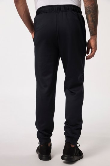 JAY-PI Tennis Tracksuit Pants Black - Trenirke & kratke trenirke - Moške Trenirke za Močnejše Postave