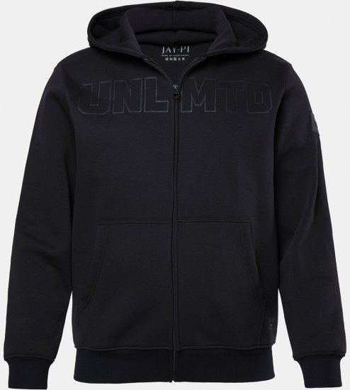JAY-PI Tracksuit Hoodie Black - Športna & zunanja oblačila - Moška Športna Oblačila za Močnejše postave
