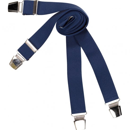 JP1880 Suspenders X-Shape Navy - Vsa oblačila - Oblačila za Močnejše