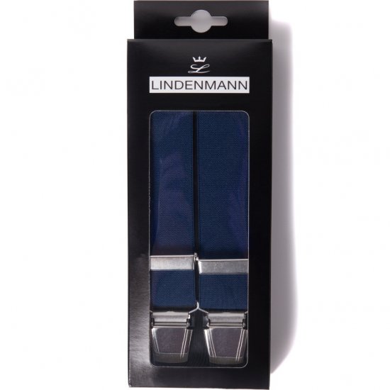 JP1880 Suspenders X-Shape Navy - Vsa oblačila - Oblačila za Močnejše