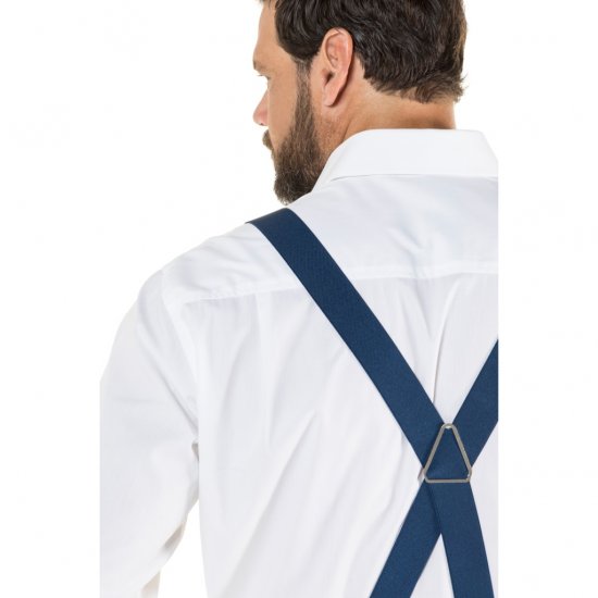 JP1880 Suspenders X-Shape Navy - Vsa oblačila - Oblačila za Močnejše