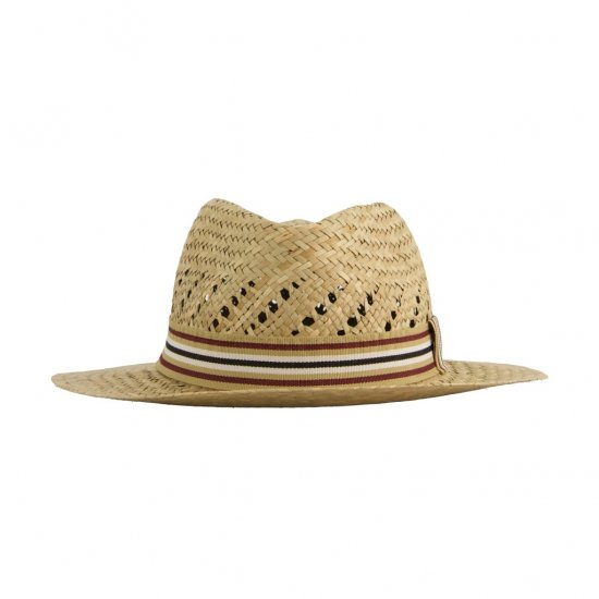 JP1880 Straw Hat Woven Yellow - Modni dodatki - 