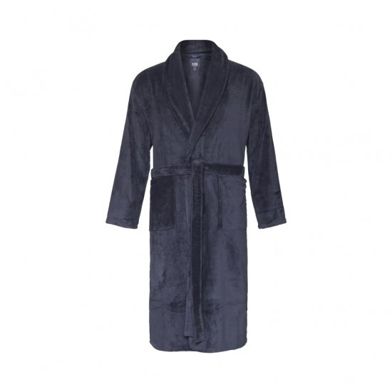 North Latitude Bathrobe Navy Blue - Kopalni plašči/brisače - Moške Kopalni plašči za močnejše postave