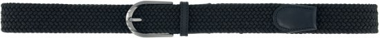 Ulla Popken Elastic Belt Black - Ženski pasovi - 