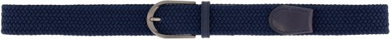 Ulla Popken Elastic Belt Blue - Ženski pasovi - 