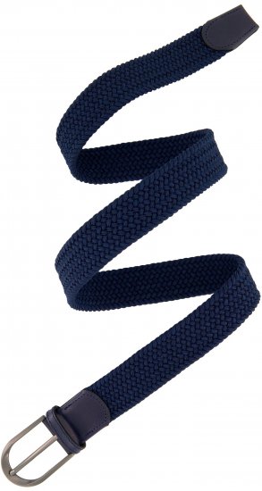 Ulla Popken Elastic Belt Blue - Ženski pasovi - 