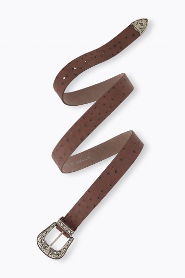 Ulla Popken Classic Belt Brown - Ženski pasovi - 