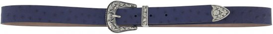 Ulla Popken Classic Belt Blue - Ženski pasovi - 