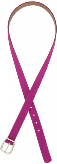 Ulla Popken Soft Suede Belt Purple - Ženski pasovi - 