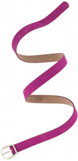 Ulla Popken Soft Suede Belt Purple - Ženski pasovi - 