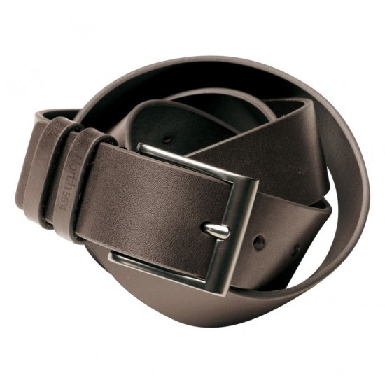 North Latitude Belt Dark Brown - Pasovi - Moški Pasovi Večje Velikosti