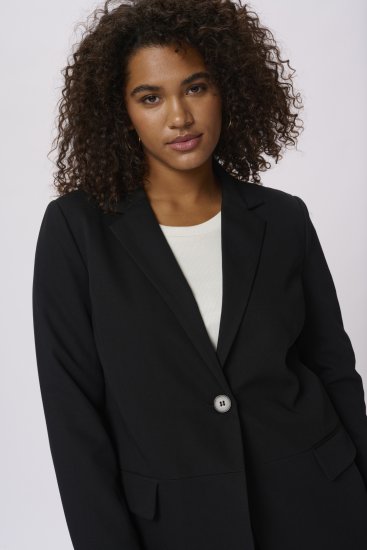 Kaffe Curve Sakira Blazer Globoko Črna - Blazer - 