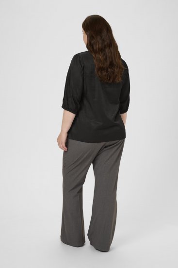 Kaffe Curve Ada Blouse Black - Bluze - 