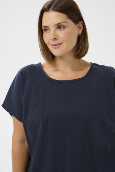 Kaffe Curve Nana Bluza s kratkimi rokavi - Bluze & Tunike - 