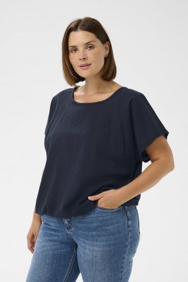 Kaffe Curve Nana Bluza s kratkimi rokavi - Bluze & Tunike - 