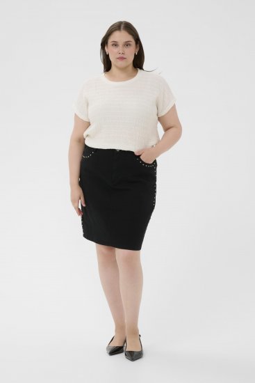 Kaffe Curve Felice Blouse Chalk - Bluze - 