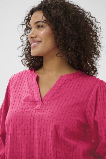 Kaffe Curve Thea Blouse Beetroot Purple - Bluze - 