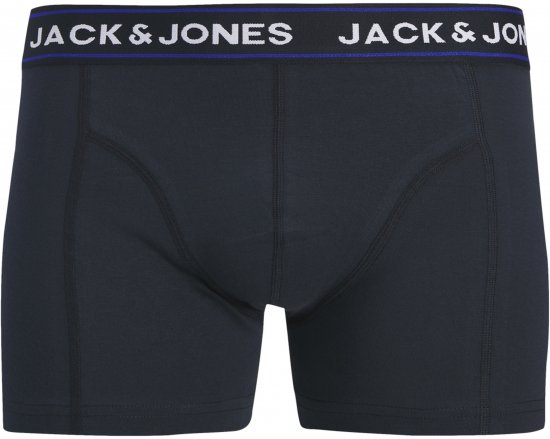 Jack & Jones Hector Solid Trunks 5-Pack Grey - Boksarice - Moške Boksarice za Močnejše postave