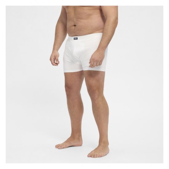 North Latitude Trunks Underwear White - Boksarice - Moške Boksarice za Močnejše postave