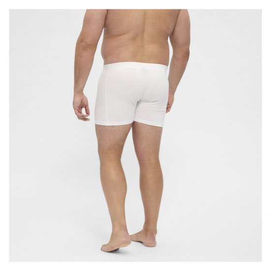 North Latitude Trunks Underwear White - Boksarice - Moške Boksarice za Močnejše postave