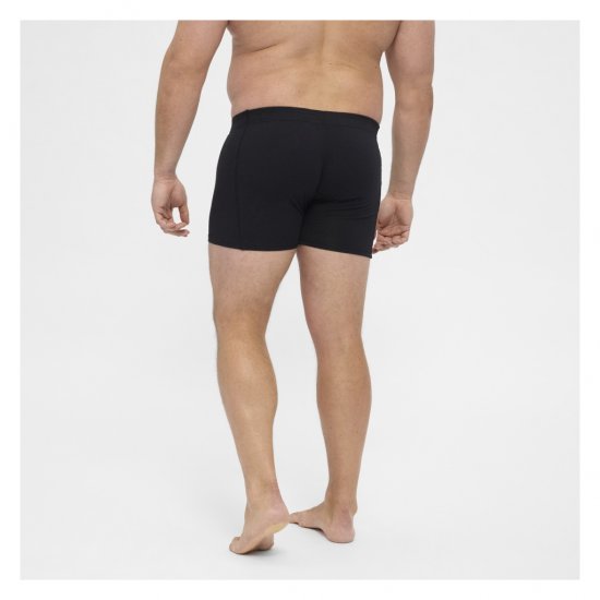 North Latitude Trunks Underwear Black - Boksarice - Moške Boksarice za Močnejše postave
