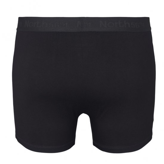 North Latitude Bamboo 2-Pack Trunks Black - Boksarice - Moške Boksarice za Močnejše postave