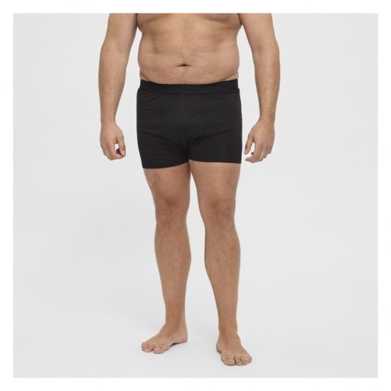 North Latitude Bamboo 2-Pack Trunks Black - Boksarice - Moške Boksarice za Močnejše postave