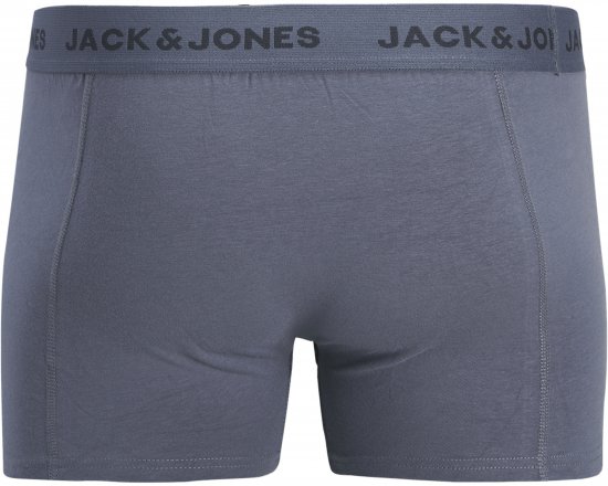 Jack & Jones jeremiah Solid Trunks 3-Pack Navy Blazer - Spodnje perilo & kopalne hlače - Moško Spodnje Perilo za močnejše postave