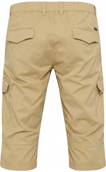 North Latitude 51136 Capri Shorts Beige - Kratke hlače - Moške Kratke Hlače za Močnejše Postave